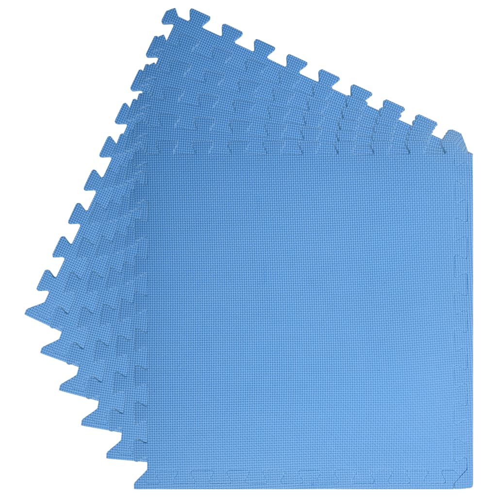 Floor Mats 6 pcs 2.16 ㎡ EVA Foam Blue