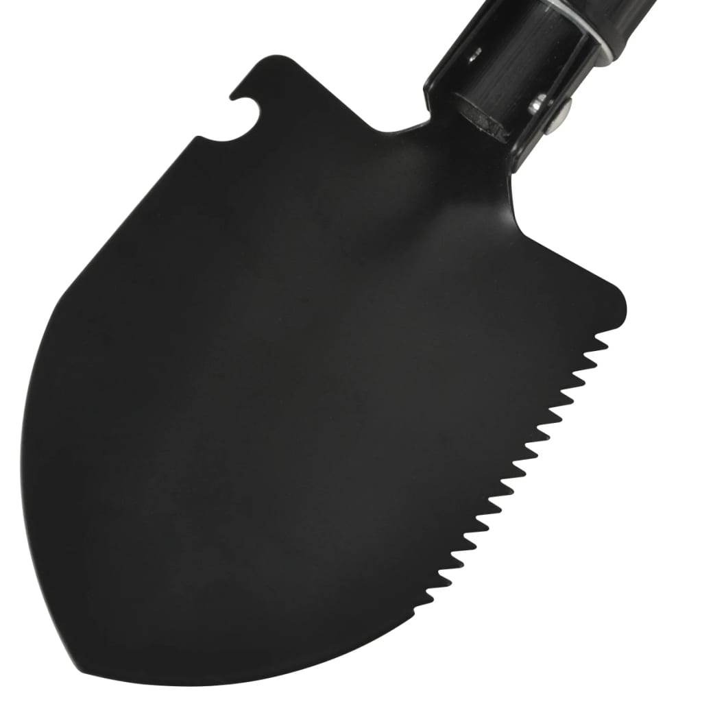 Folding Shovel Carbon Steel Black