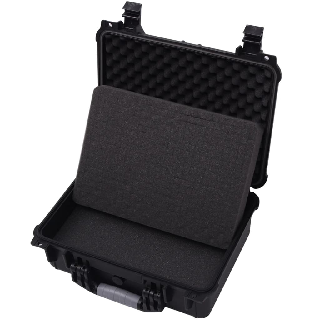 Boîte de protection pour équipement 40,6 x 33 x 17,4 cm noir  