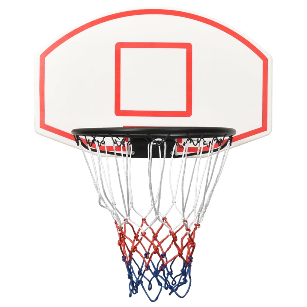 Basketballkorb Weiss 71x45x2 cm Polyethylen