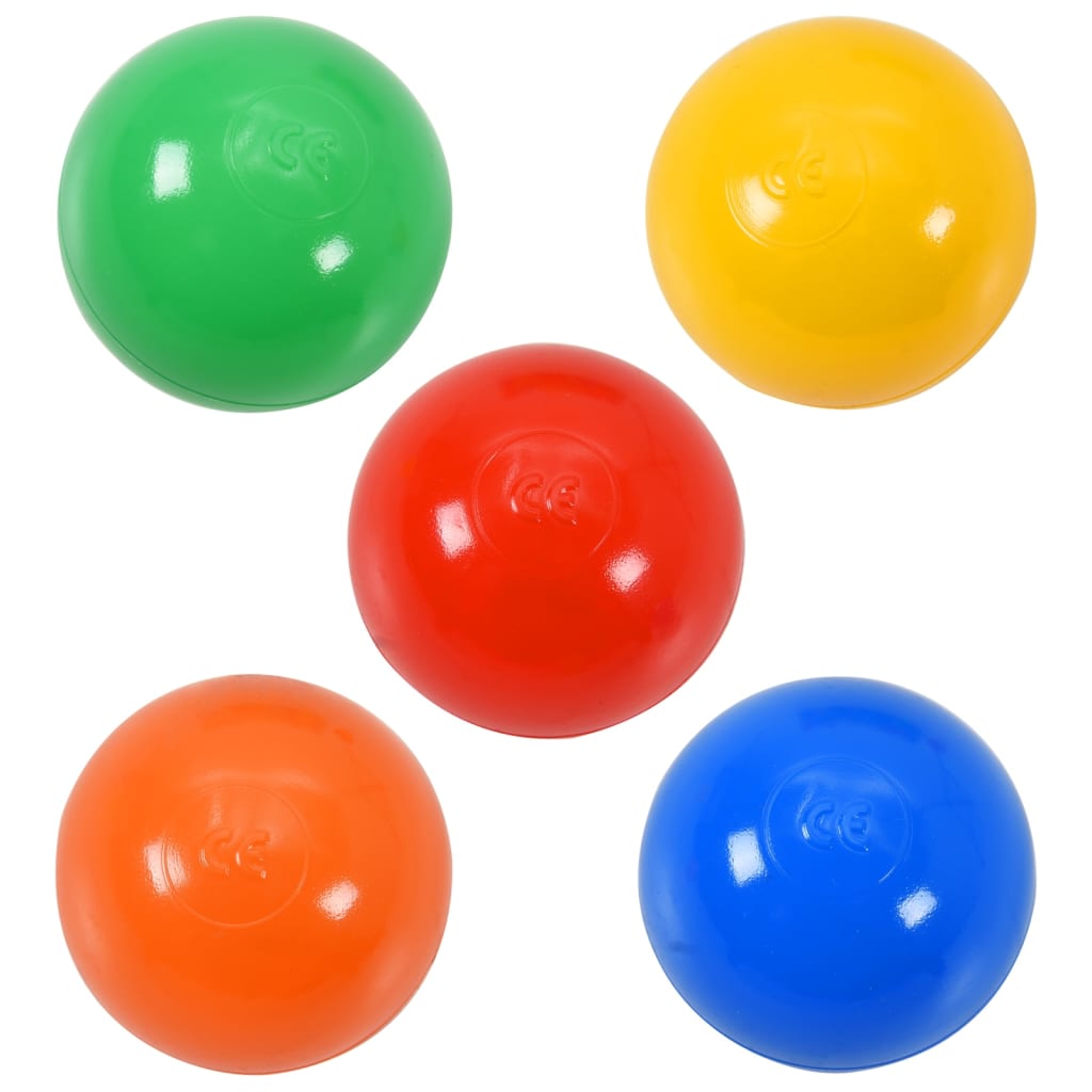 Tente de jeu pour enfants 250 balles Multicolore 255x80x100 cm