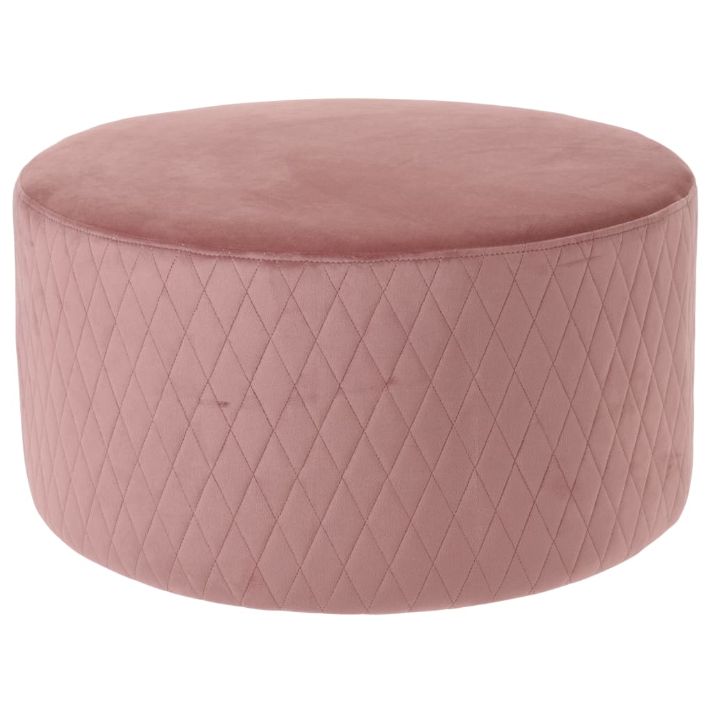 Home&Styling Pouf Velours 58x30 cm Rose