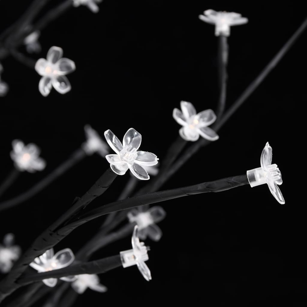 Arbre à LED fleur de cerisier 220 LED Blanc chaud 220 cm