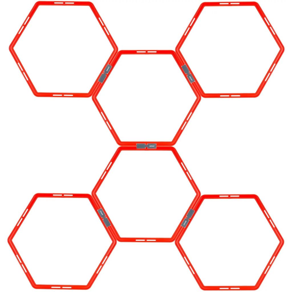 Avento Agility Grids  6 pcs Hexagon