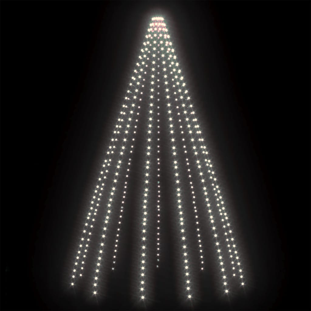 Weihnachtsbaum-Beleuchtung 500 LEDs Kaltweiss 500 cm