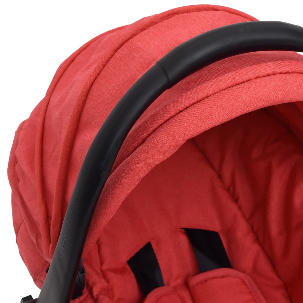 Baby Car Seat Red 42x65x57 cm