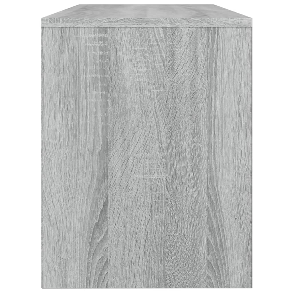 Dressing Stool Grey Sonoma 70x35x45 cm Engineered Wood
