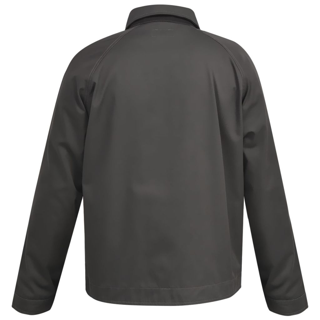 Men's Work Jacket Size XXL Grey