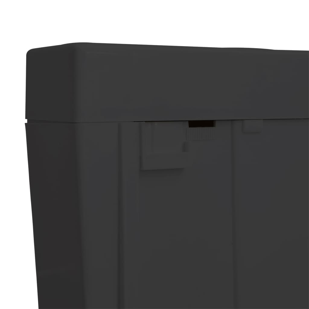 Toilet Cistern with Bottom Water Inlet 3/6 L Black