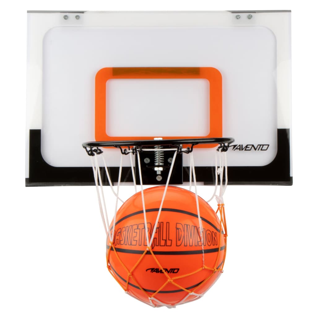 Avento Basketball Set Mini 45x30x3 cm Transparent