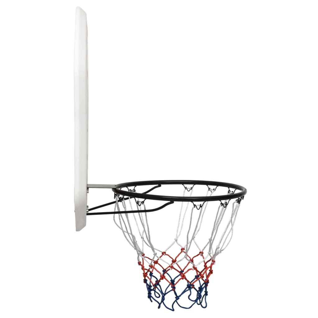 Basketball Backboard White 109x71x3 cm Polyethene