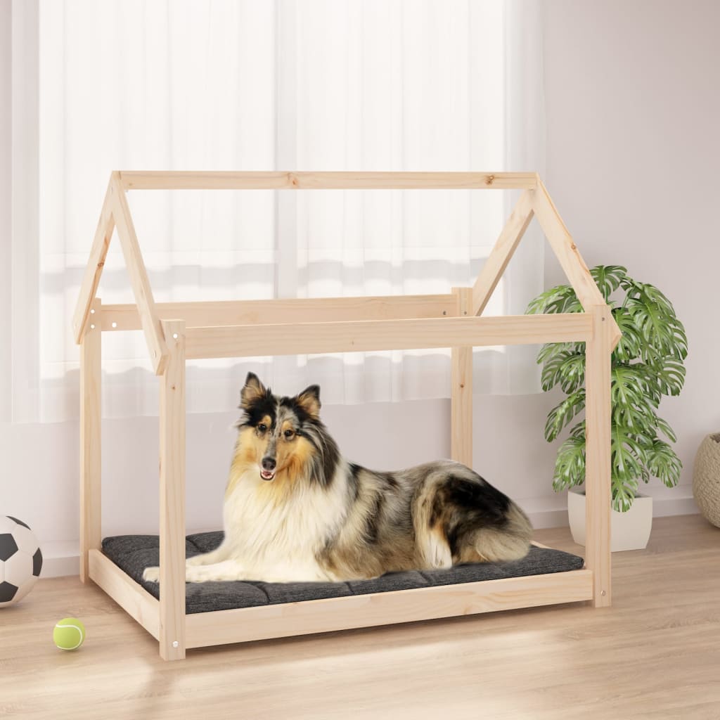 Dog Bed 101x70x90 cm Solid Wood Pine