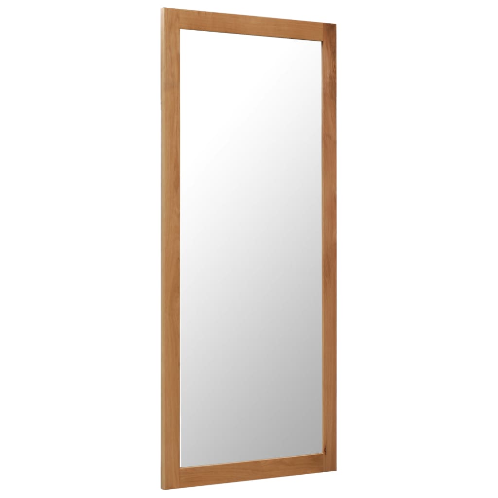 Mirror 50x140 cm Solid Oak Wood