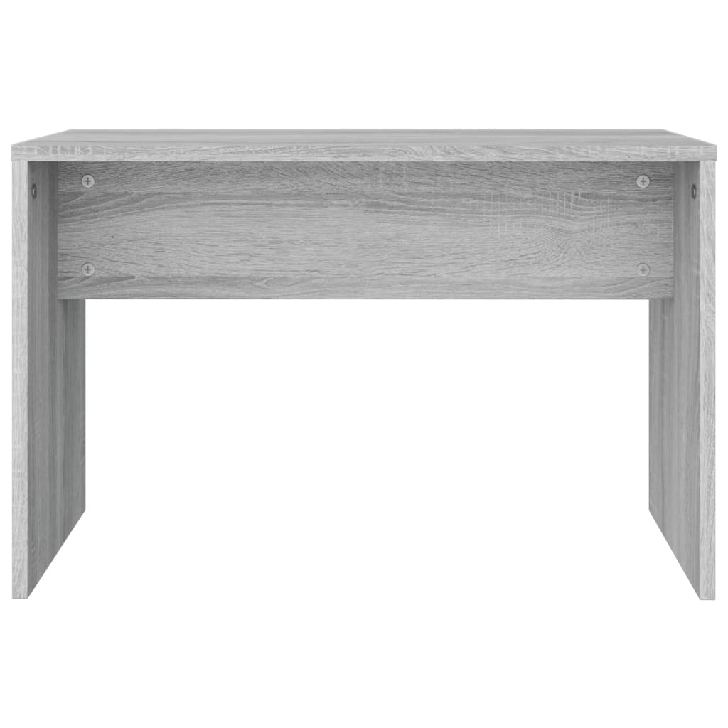 Dressing Table Set Grey Sonoma 74.5x40x141 cm