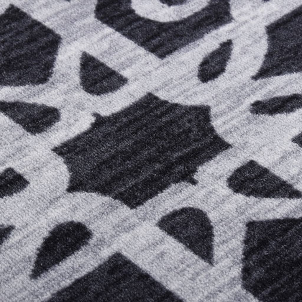 Carpet Runner Black 80x250 cm