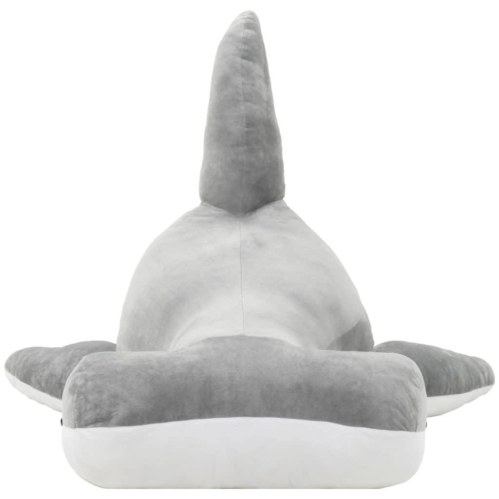 Hammerhead Shark Cuddly Toy Plush Grey