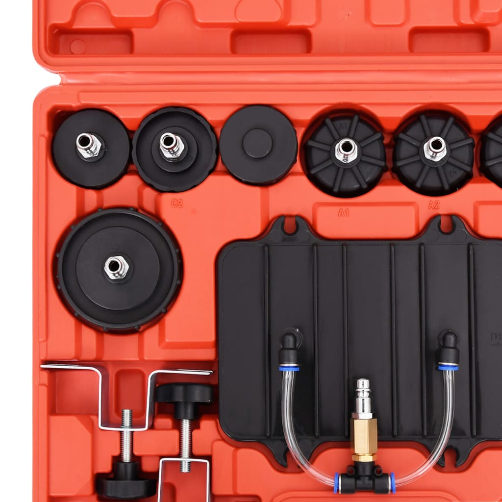 13 Piece Universal Pneumatic Pressure Brake Bleeder Tool Kit