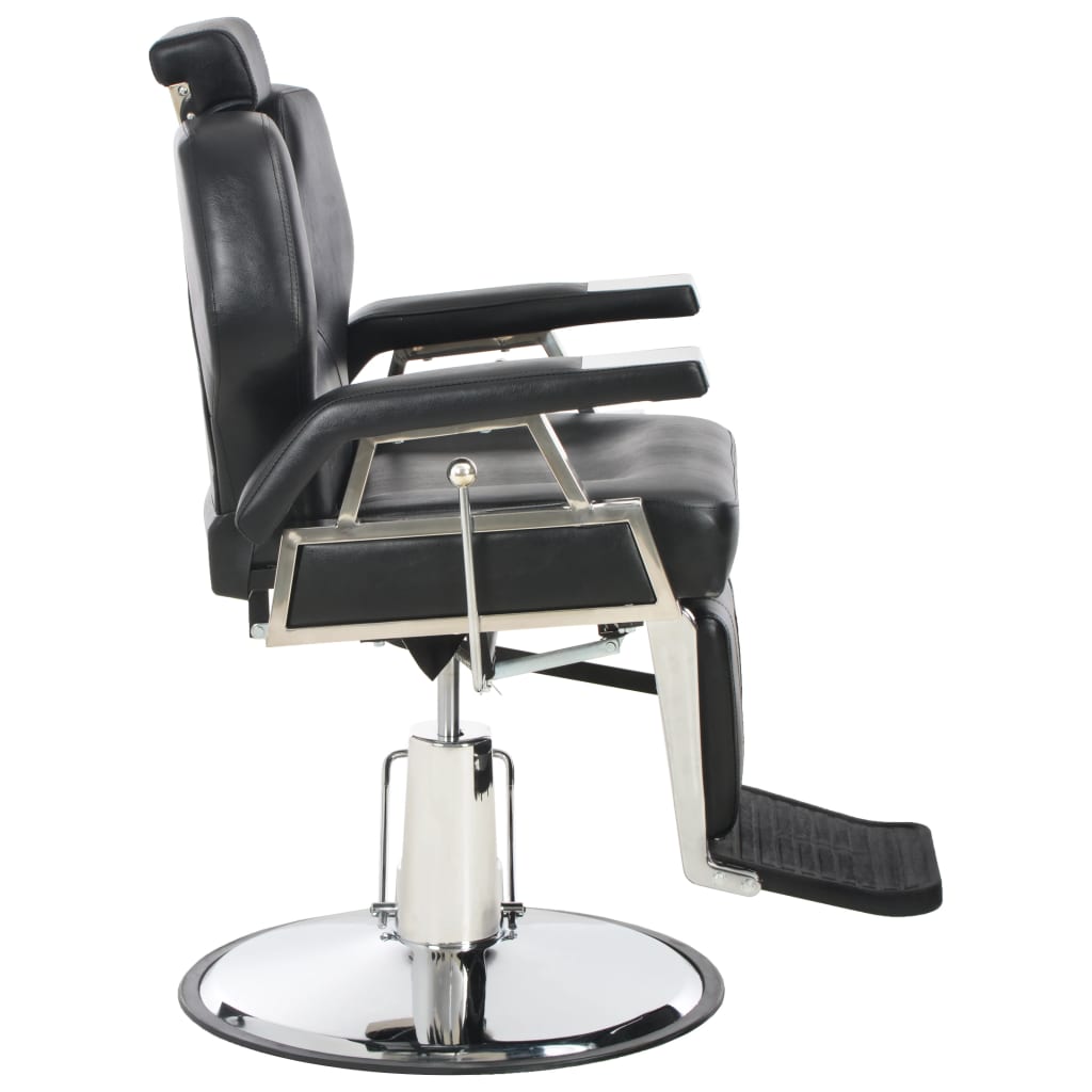 Chaise de barbier Noir 72x68x98 cm Similicuir