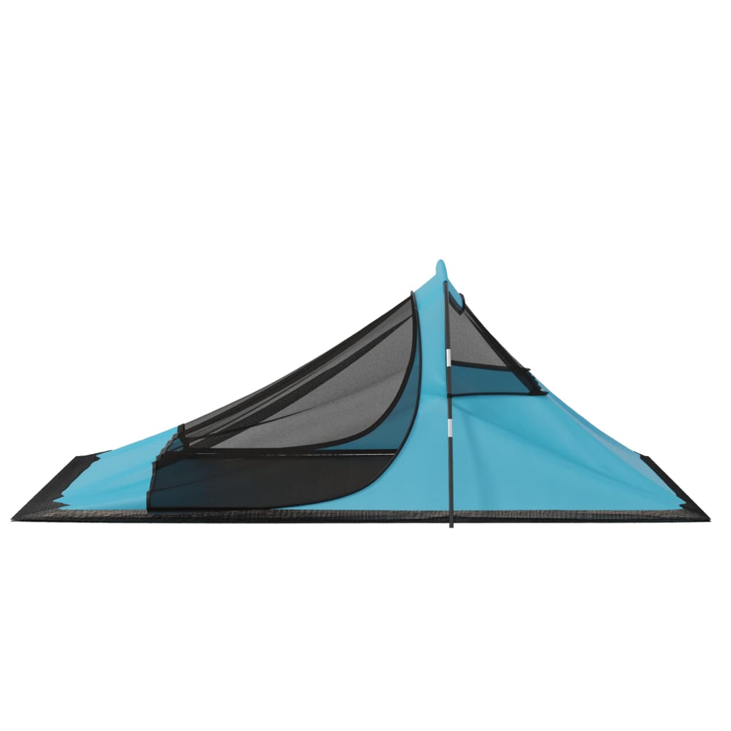 Campingzelt 317x240x100 cm Blau