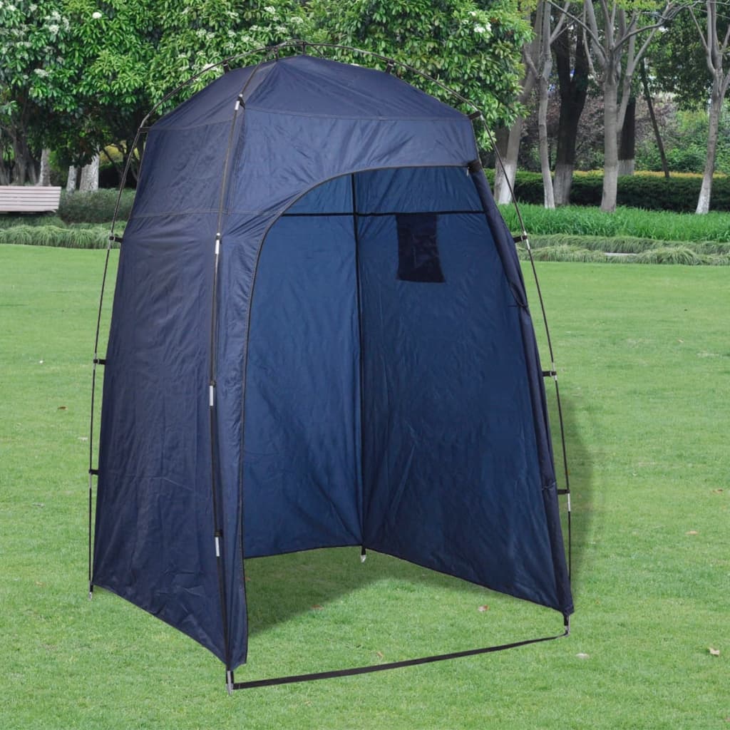 Tragbare Campingtoilette mit Zelt 10+10 L