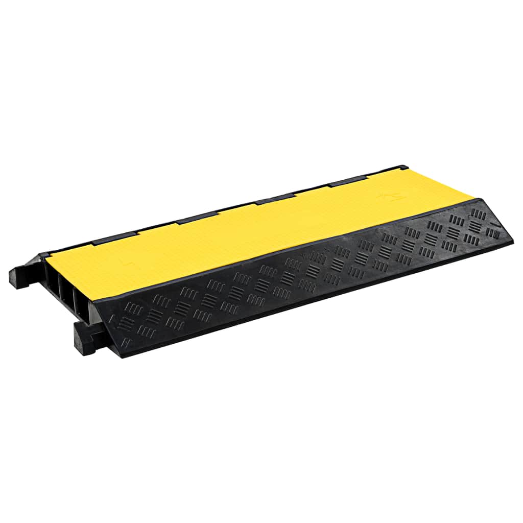 Cable Protector Ramp 3 Channels Rubber 93 cm
