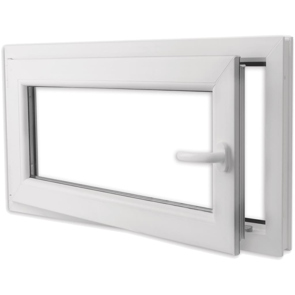 Tilt & Turn PVC Window Handle on the Right 1100 x 600 mm