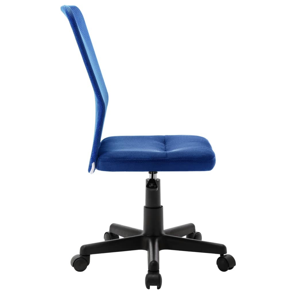 Office Chair Blue 44x52x100 cm Mesh Fabric