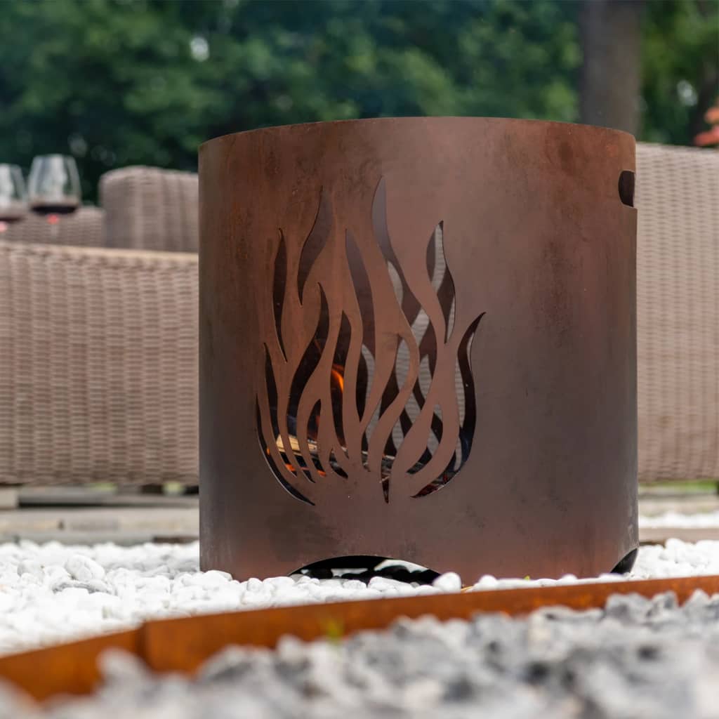 Esschert Design Fire Pit Ball Speckles Rust