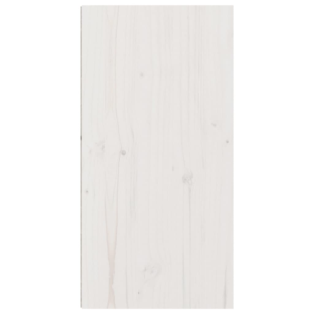 Armoire murale Blanc 30x30x60 cm Bois de pin massif
