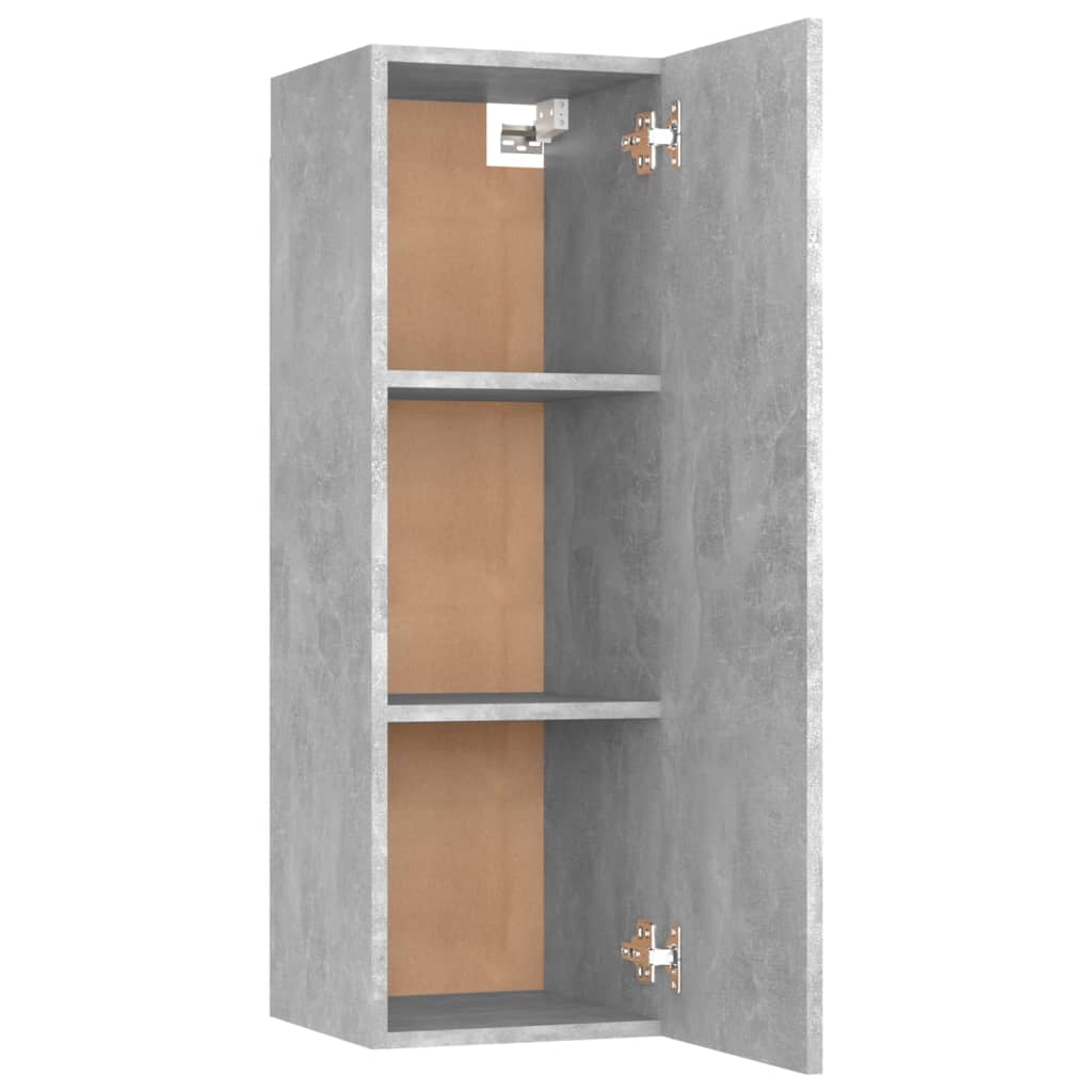 10 Piece TV Cabinet Set Concrete Grey Engineered Wood