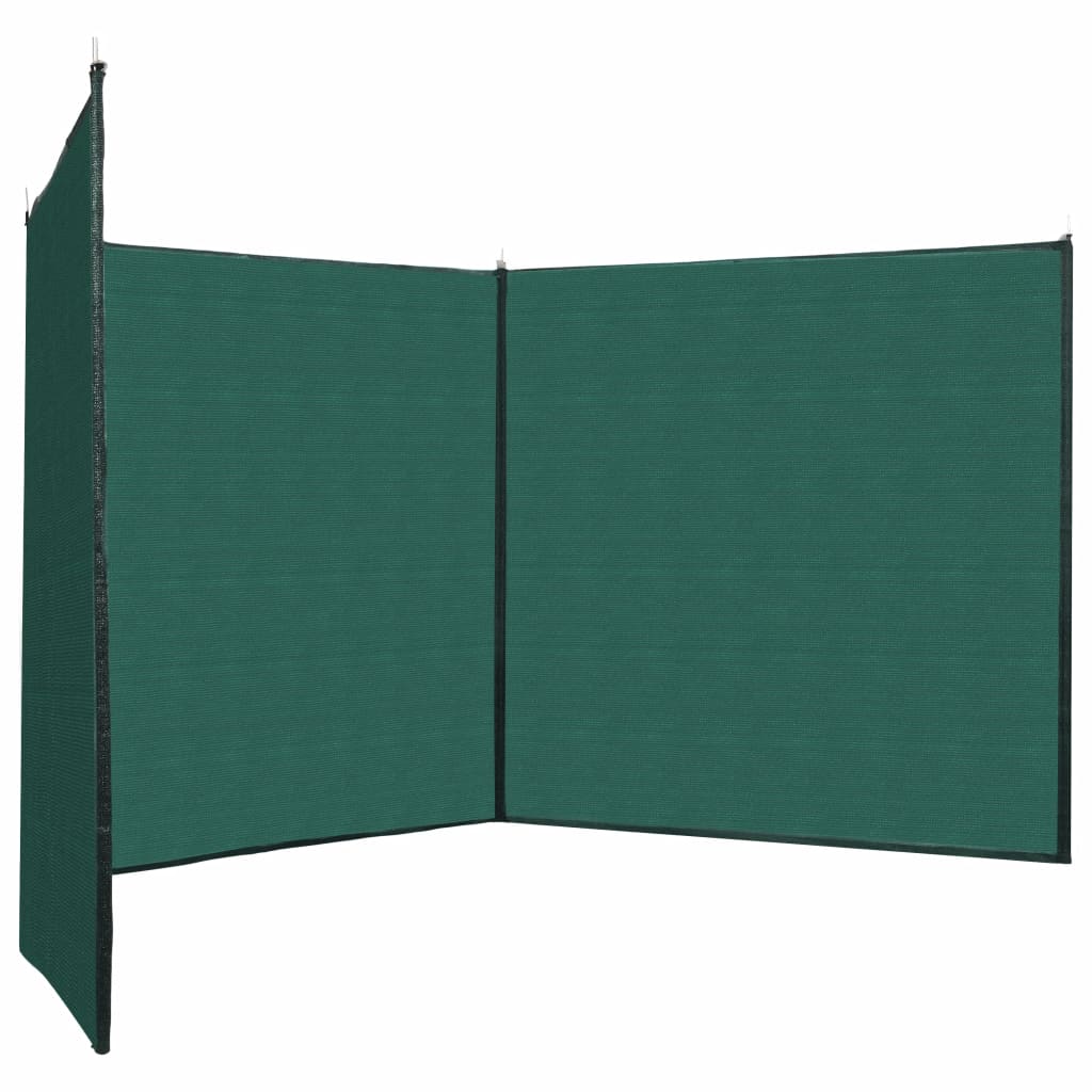 Brise-vue de clôture PEHD 150 x 450 cm Vert