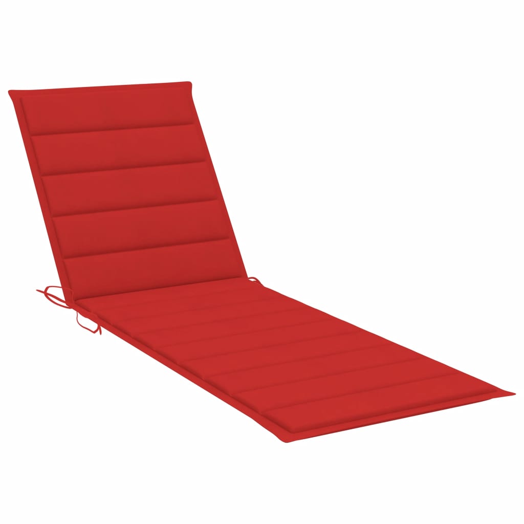 2-Person Sun Lounger with Cushions Bamboo