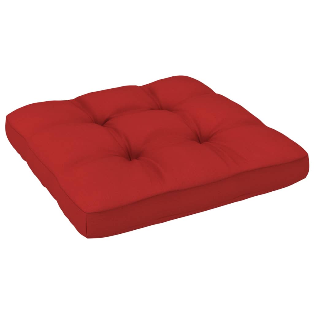 314394 Pallet Sofa Cushion Red 70x70x10 cm