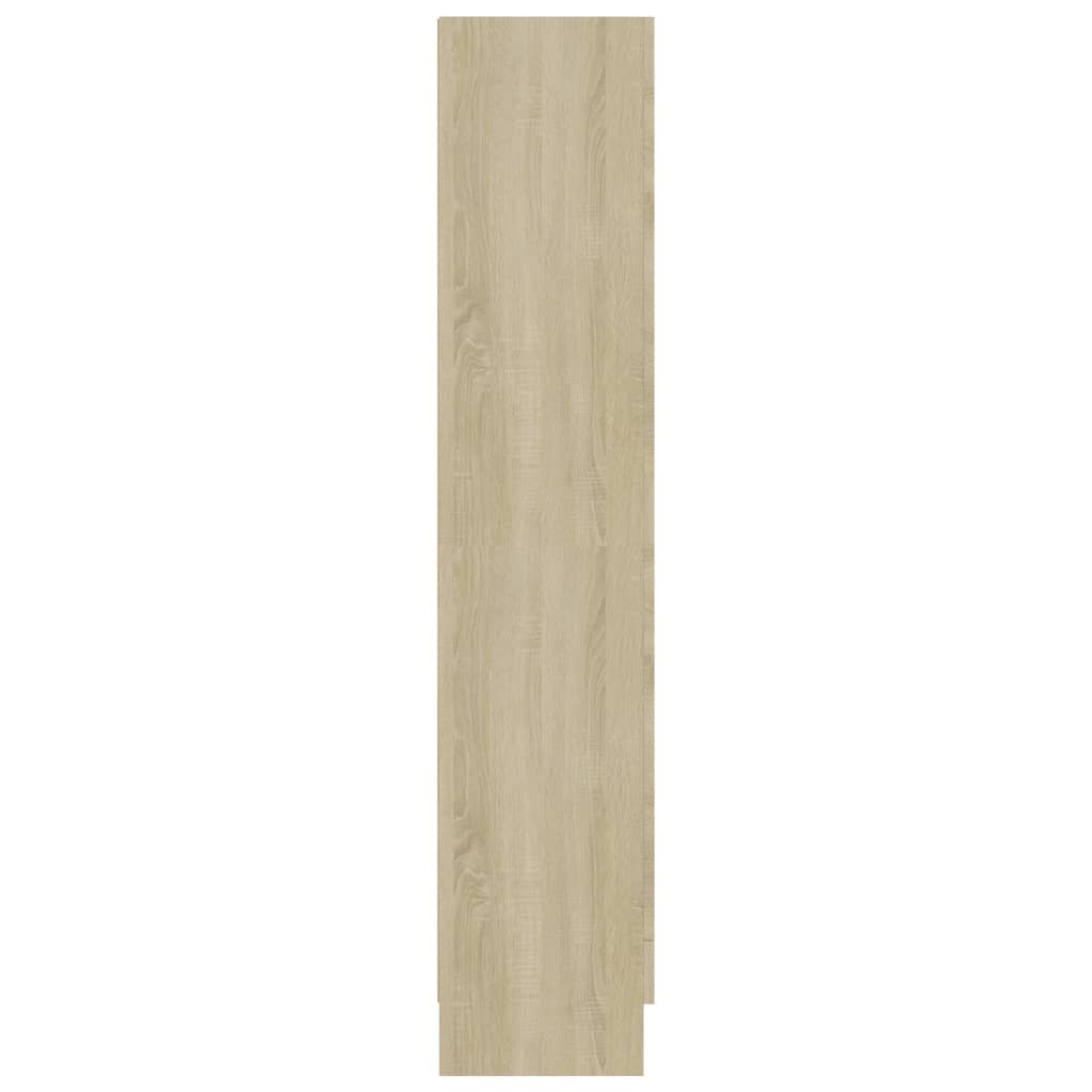Bücherregal Sonoma-Eiche 82,5x30,5x150 cm Holzwerkstoff