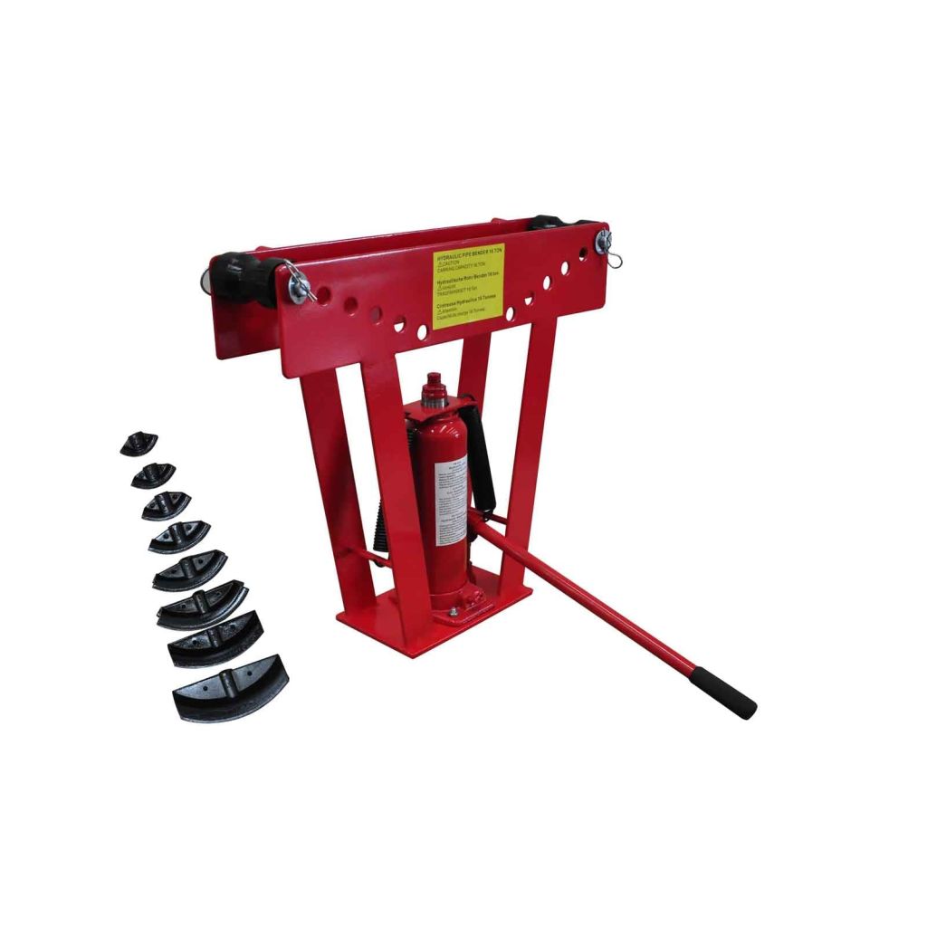 16-Ton Hydraulic Tube Rod Pipe Bender with 8 Dies