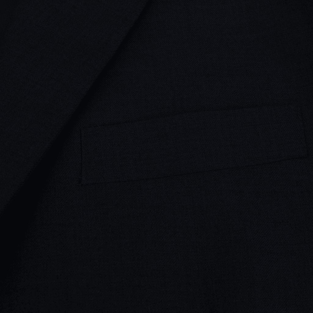 2-tlg. Business-Anzug für Herren Schwarz Gr. 50