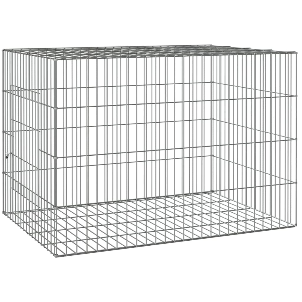 Cage à lapin 78x54x54 cm Fer galvanisé