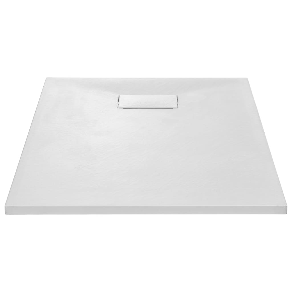 Bac de douche SMC Blanc 100 x 70 cm