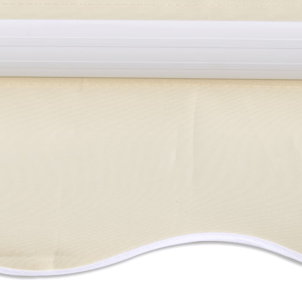 Awning Top Sunshade Canvas Cream 3x2.5m (Frame Not Included)