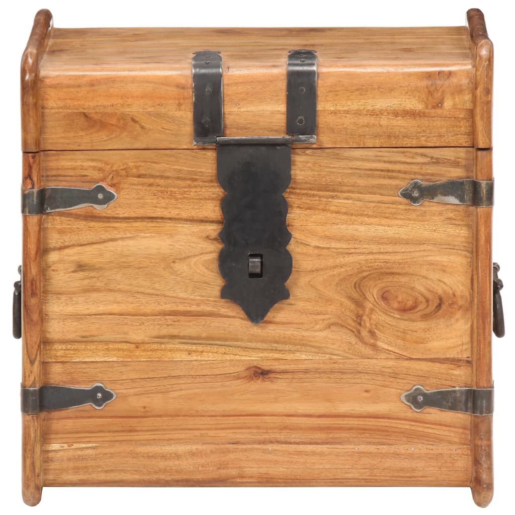 Chest 40x40x40 cm Solid Acacia Wood