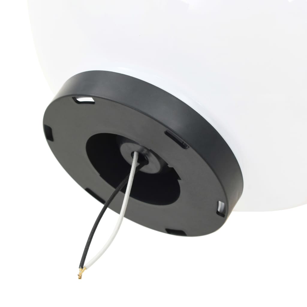 LED Bowl Lamps 2 pcs Spherical 30 cm PMMA