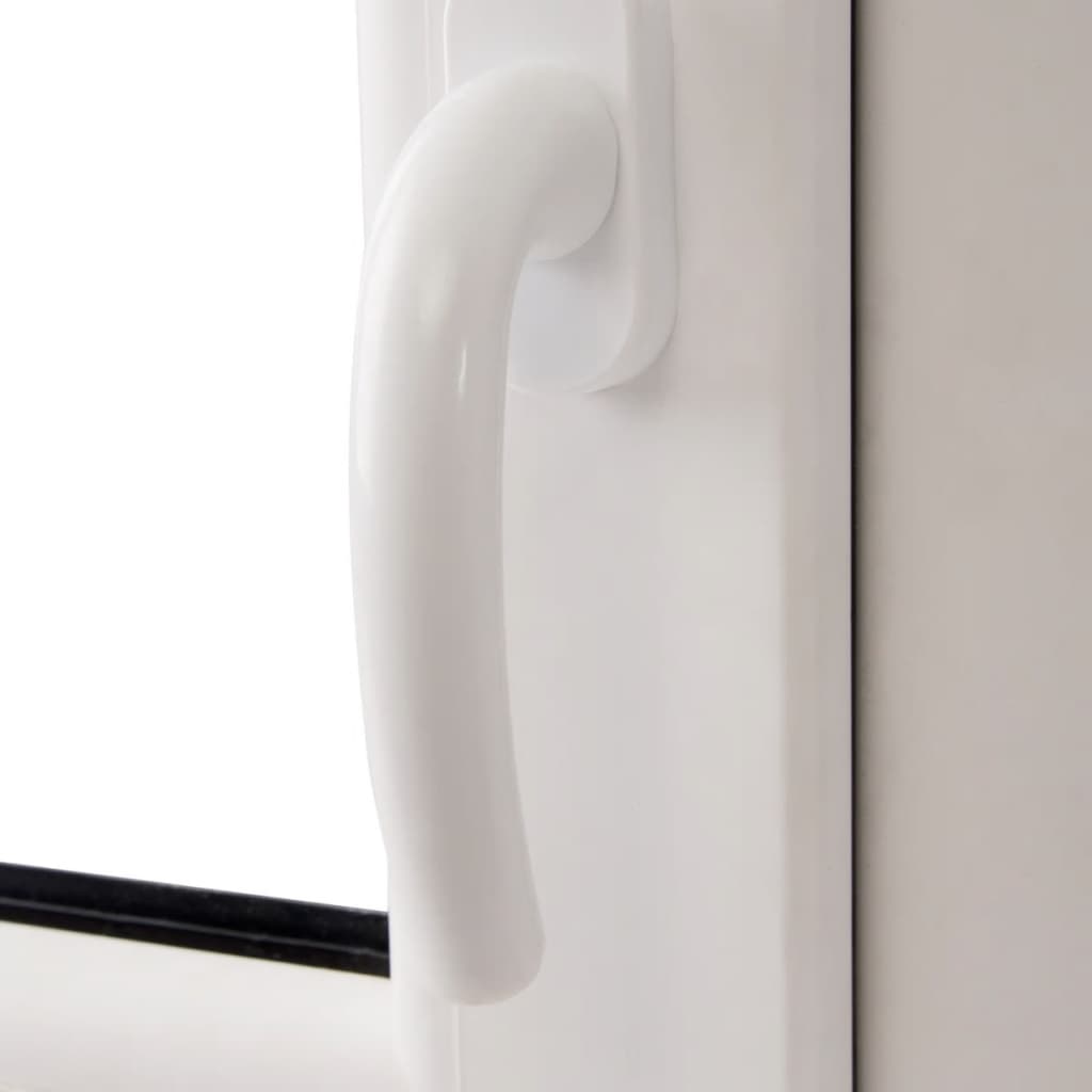 Fenêtre oscillo-battante PVC Double vitrage poignée à droite 900x600mm