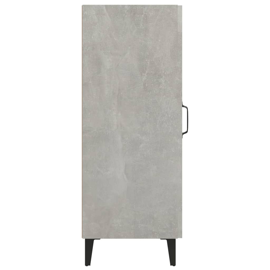 Bed Cabinet Concrete Grey 40x35x47.5 cm