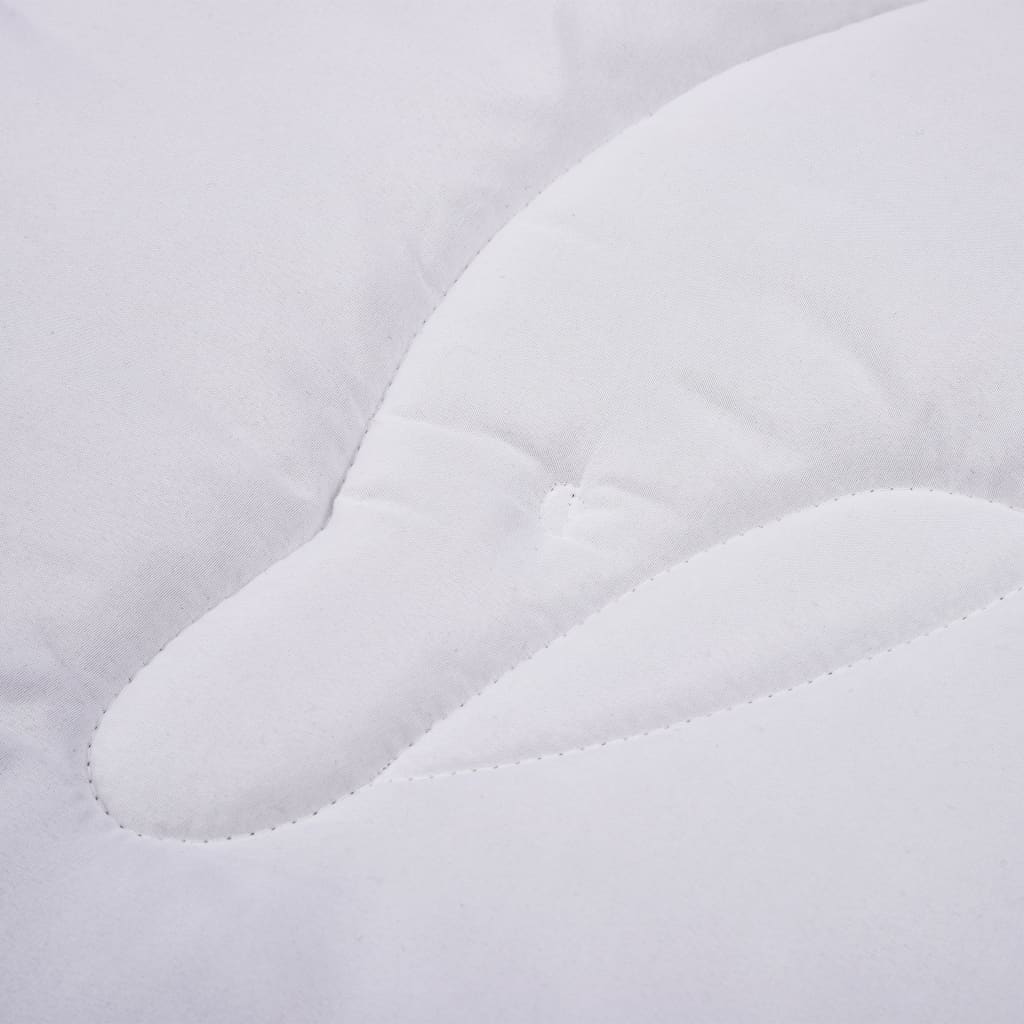 2 Piece Kids Winter Duvet Set White 100x135 cm/40x60 cm