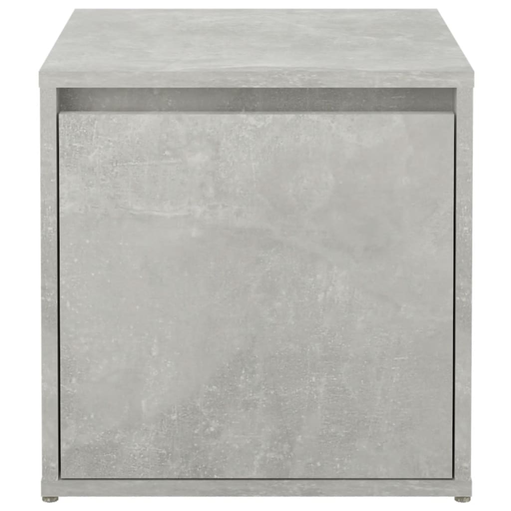 Box Drawer Concrete Grey 40.5x40x40 cm Engineered Wood