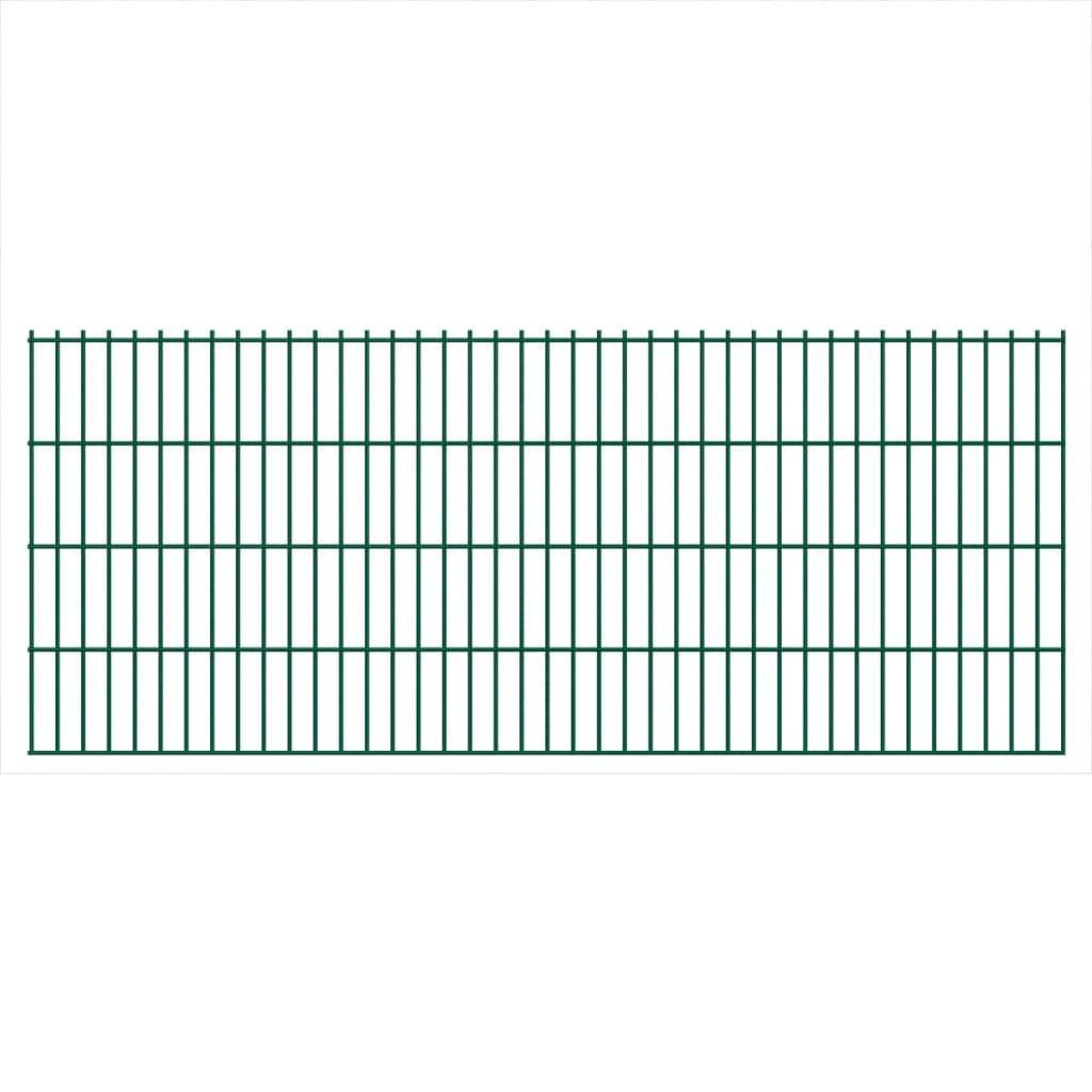 2D Garden Fence Panel 2.008x0.83 m  Green