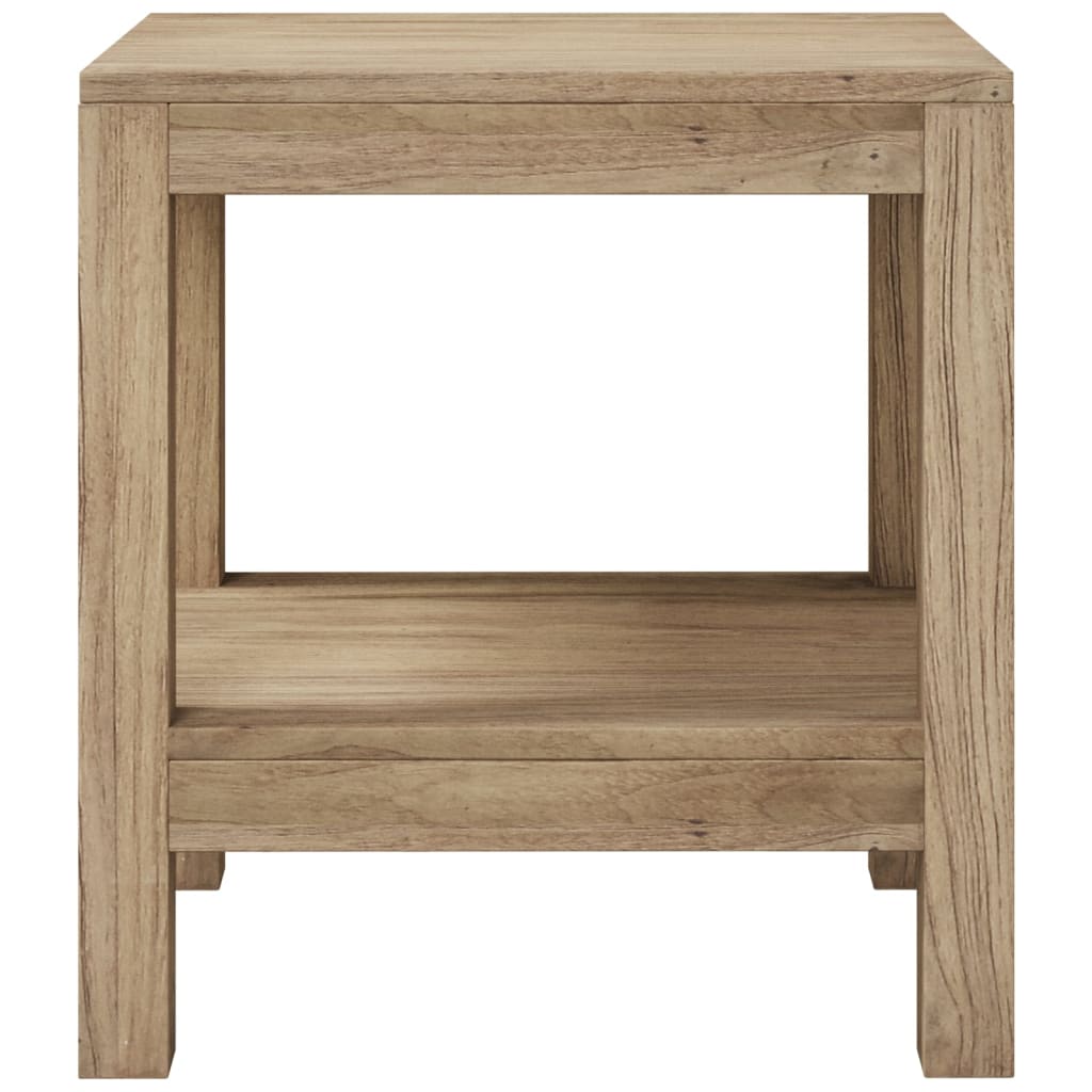 Bathroom Side Table 45x35x45 cm Solid Wood Teak