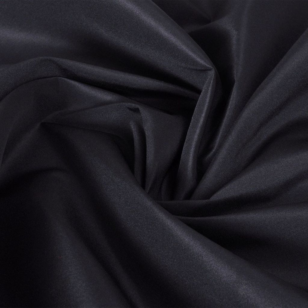 Micro-satin Fabric 1.45 x 20 m Black