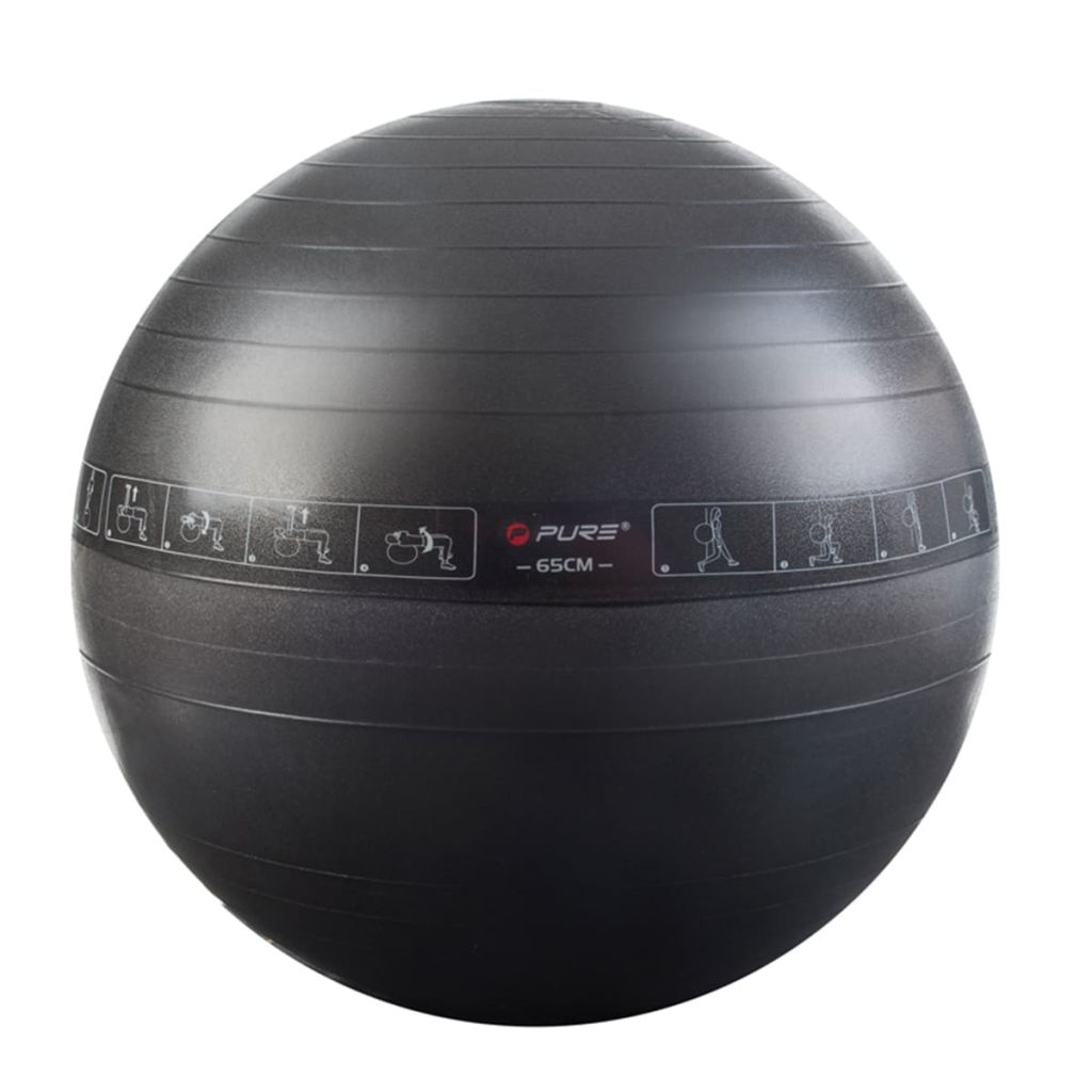 Pure2Improve Exercise Ball 65 cm Black