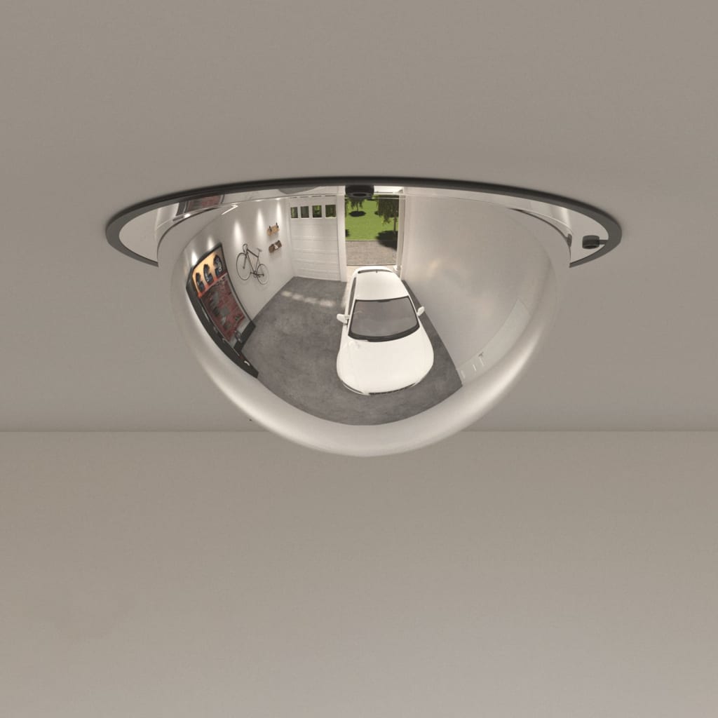 Full Domed Traffic Mirror Ø30 cm Acrylic